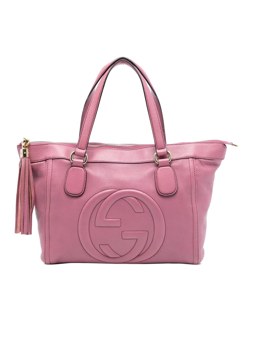 Gucci Soho Zip Tote Leather Small #375971G68B